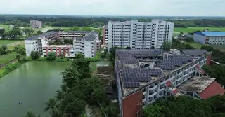 যবিপ্রবিতে সোলার প্যানেলে বিদ্যুৎ সাশ্রয়, ছাদ ভাড়া দিয়ে বাড়তি আয়